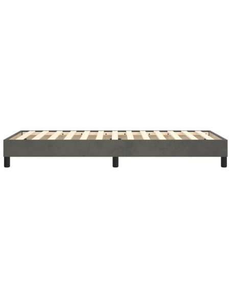 Giroletto Grigio Scuro 80x200 cm in Velluto