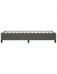 Giroletto Grigio Scuro 90x190 cm in Velluto