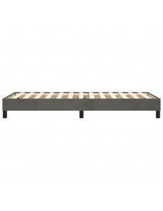 Giroletto Grigio Scuro 90x200 cm in Velluto