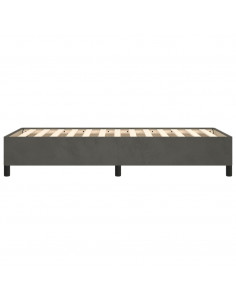 Giroletto Grigio Scuro 90x200 cm in Velluto