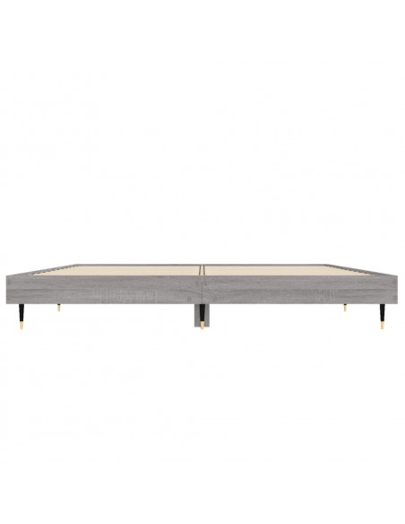 Giroletto Grigio Sonoma 135x190 cm in Legno Multistrato