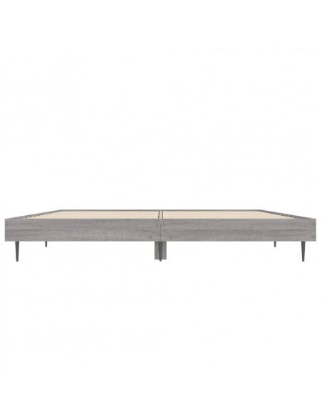 Giroletto Grigio Sonoma 135x190 cm in Legno Multistrato