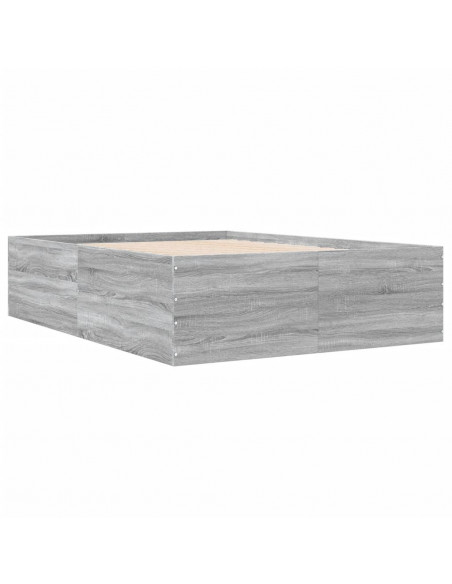 Giroletto Grigio Sonoma 135x190 cm in Legno Multistrato