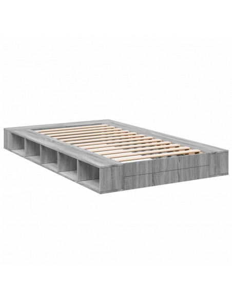 Giroletto Grigio Sonoma 140x190 cm in Legno Multistrato