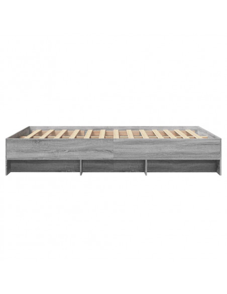 Giroletto Grigio Sonoma 140x200 cm in Legno Multistrato