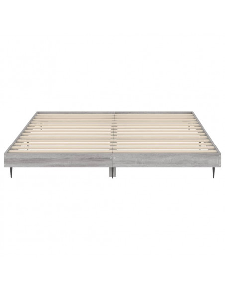 Giroletto Grigio Sonoma 140x200 cm in Legno Multistrato
