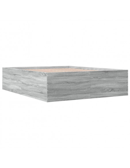 Giroletto Grigio Sonoma 160x200 cm in Legno Multistrato