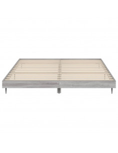 Giroletto Grigio Sonoma 160x200 cm in Legno Multistrato