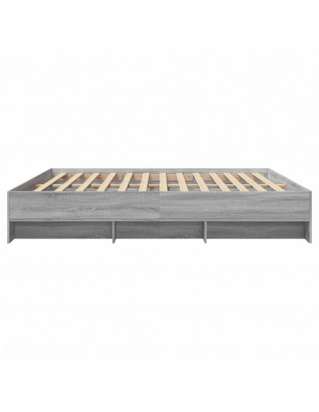 Giroletto Grigio Sonoma 180x200 cm in Legno Multistrato