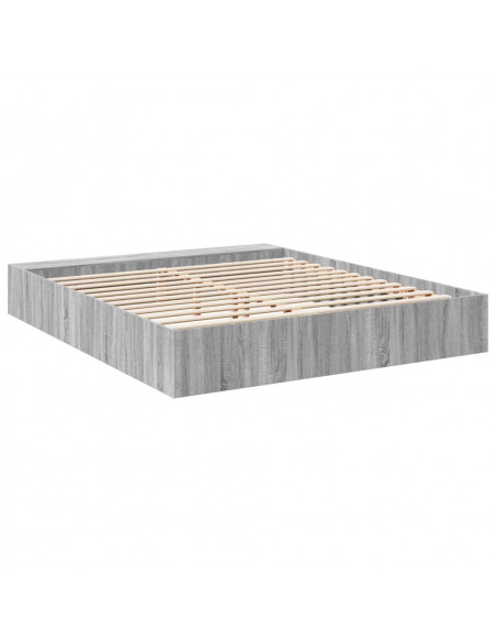 Giroletto Grigio Sonoma 180x200 cm in Legno Multistrato