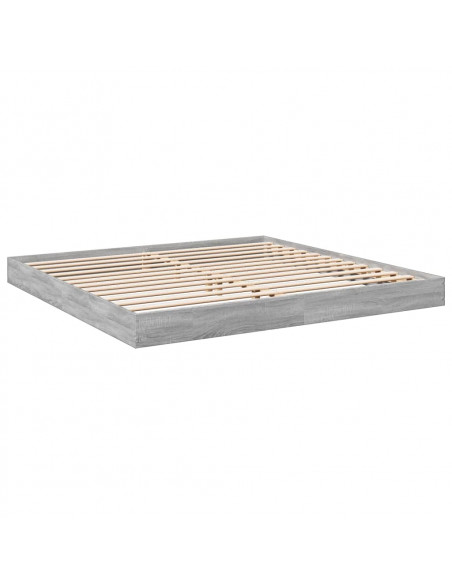 Giroletto Grigio Sonoma 200x200 cm in Legno Multistrato