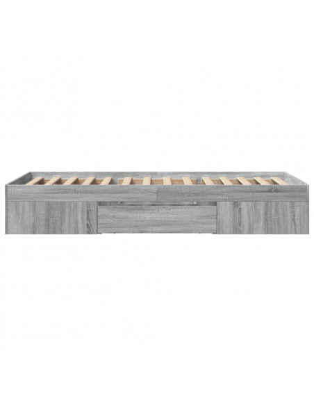 Giroletto Grigio Sonoma 75x190 cm in Legno Multistrato