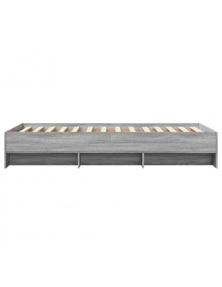 Giroletto Grigio Sonoma 90x190 cm in Legno Multistrato