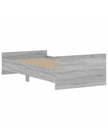 Giroletto Grigio Sonoma 90x190 cm in Legno Multistrato