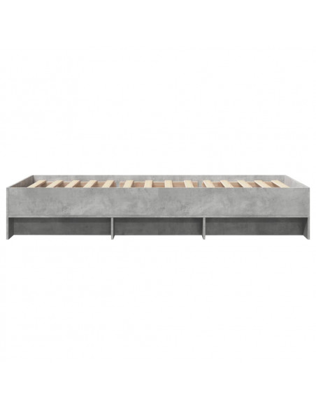 Giroletto Grigio Sonoma 90x200 cm in Legno Multistrato