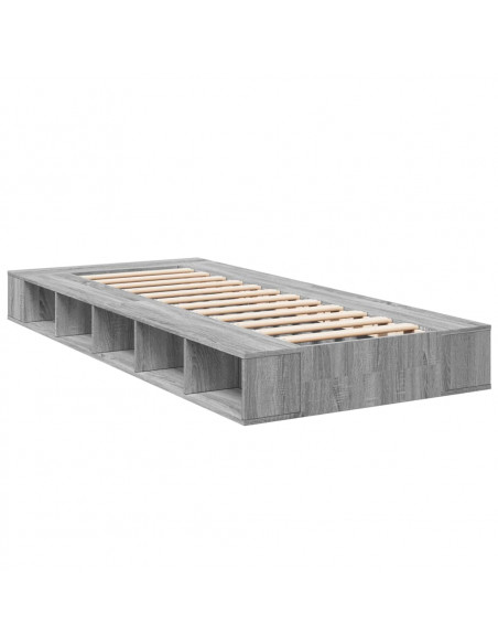 Giroletto Grigio Sonoma 90x200 cm in Legno Multistrato