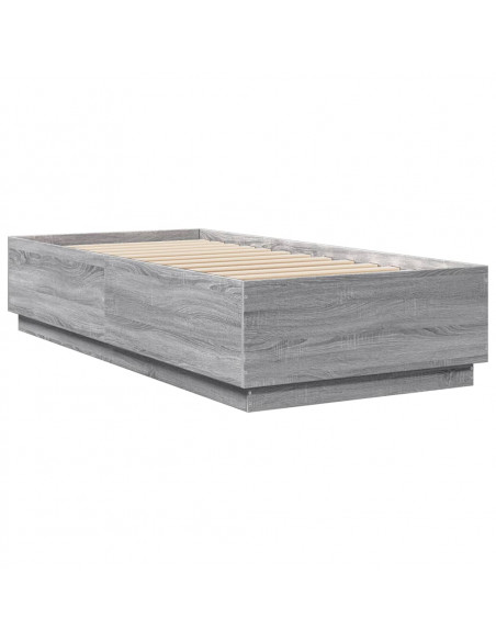 Giroletto Grigio Sonoma 90x200 cm in Legno Multistrato