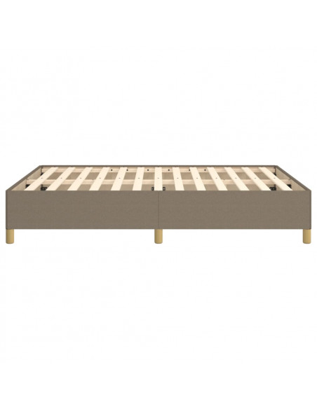 Giroletto senza Materasso Tortora 140x200 cm in Tessuto