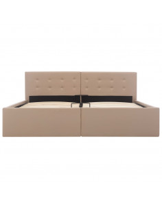 Giroletto Idraulico Cappuccino Similpelle 160x200cm