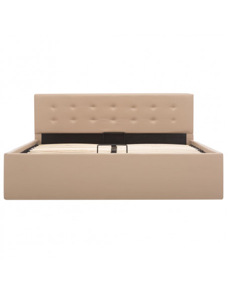 Giroletto Idraulico Contenitore Cappuccino Similpelle 140x200cm