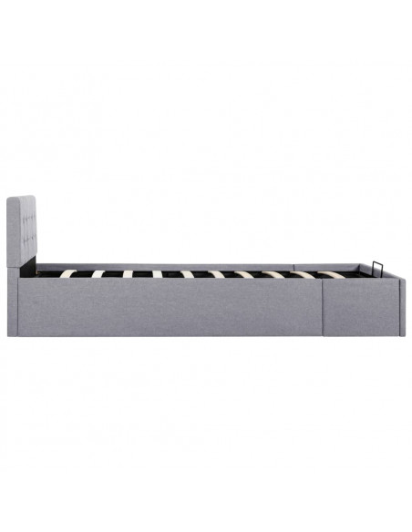 Giroletto Idraulico Contenitore Grigio Chiaro Tessuto 90x200cm