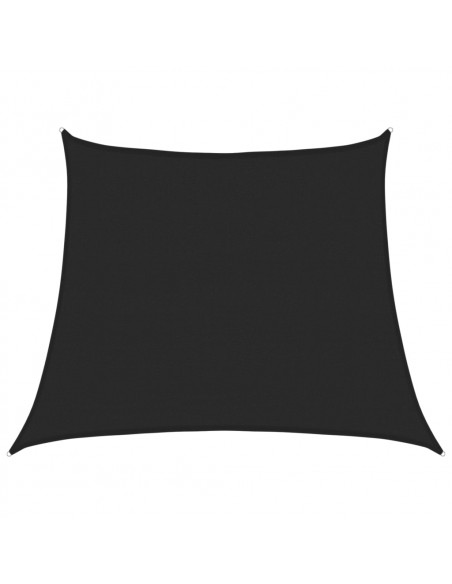 Vela Parasole 160 g/m² Nera 3/4x3 m in HDPE
