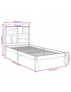 Giroletto in Legno Massello 100x200 cm