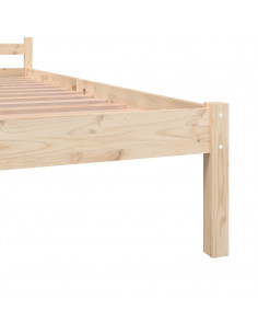 Giroletto in Legno Massello 135x190 cm Small Double