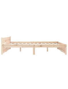 Giroletto senza Materasso in Legno Massello 160x200 cm