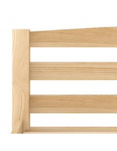 Giroletto in Legno Massello di Pino 100x200 cm