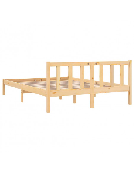 Giroletto in Legno Massello di Pino 120x190cm Small Double