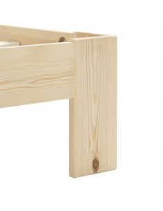 Giroletto in Legno Massello di Pino 140x200 cm