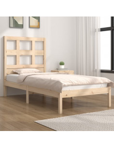 Giroletto in Legno Massello di Pino 90x190 cm Single