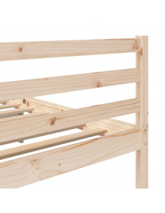 Giroletto in Legno Massello di Pino 90x200 cm