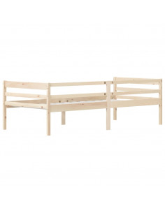 Giroletto in Legno Massello di Pino 90x200 cm