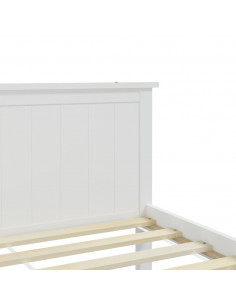 Giroletto in Legno Massello di Pino Bianco 200x200 cm