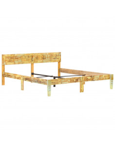 Giroletto in Legno Massello di Recupero 180x200 cm