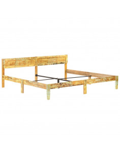 Giroletto in Legno Massello di Recupero 200x200 cm