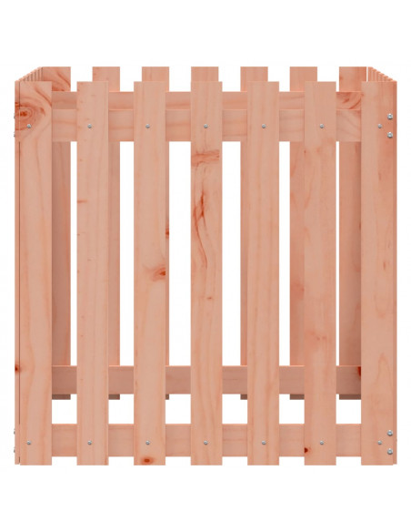 Fioriera Giardino Design Recinzione 70x70x70cm Massello Douglas