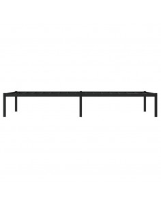 Giroletto in Metallo Nero 90x200 cm