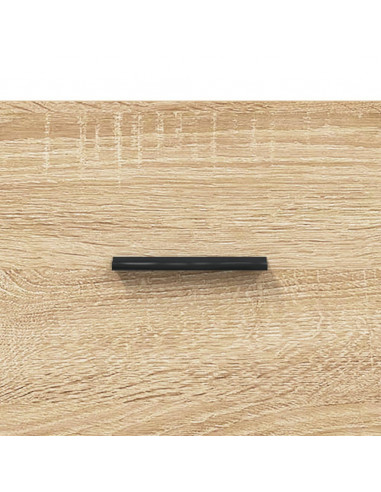 Credenza Rovere Sonoma 34,5x34x180 cm in Legno Multistrato