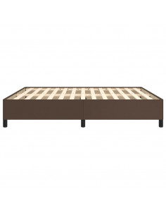 Giroletto Marrone 180x200 cm in Similpelle