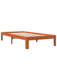 Giroletto Marrone Cera 100x200 cm in Legno Massello di Pino