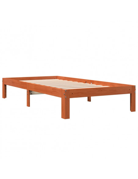 Giroletto Marrone Cera 100x200 cm in Legno Massello di Pino