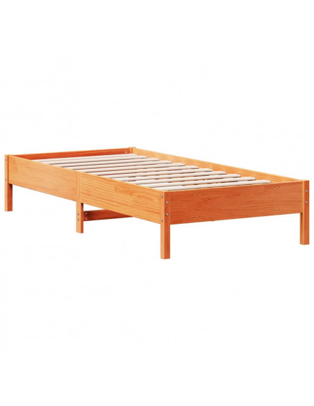 Giroletto Marrone Cera 100x200 cm in Legno Massello di Pino