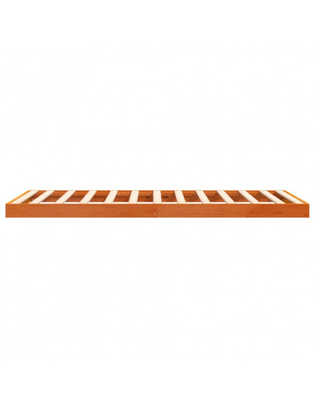 Giroletto Marrone Cera 100x200 cm in Legno Massello di Pino