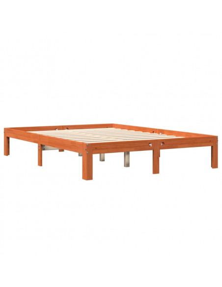 Giroletto Marrone Cera 120x190 cm in Legno Massello di Pino