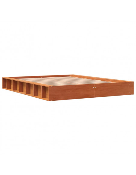 Giroletto Marrone Cera 120x190 cm in Legno Massello di Pino