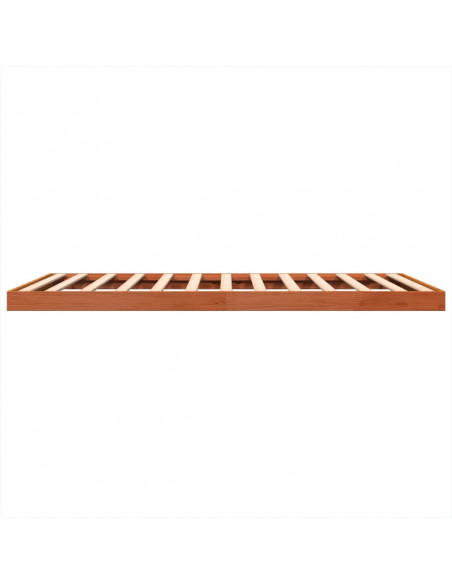 Giroletto Marrone Cera 120x200 cm in Legno Massello di Pino