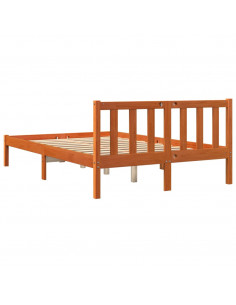 Giroletto Marrone Cera 140x190 cm in Legno Massello di Pino